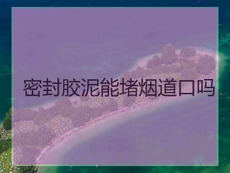 密封胶泥能堵烟道口吗 密封胶泥能堵烟道口吗