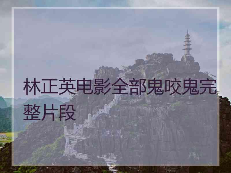 林正英电影全部鬼咬鬼完整片段