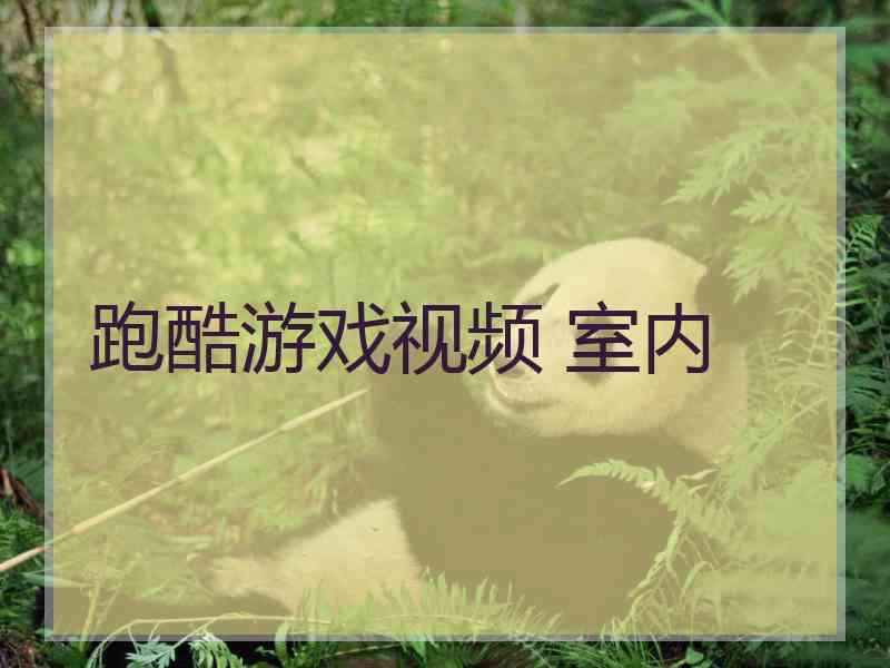 跑酷游戏视频 室内