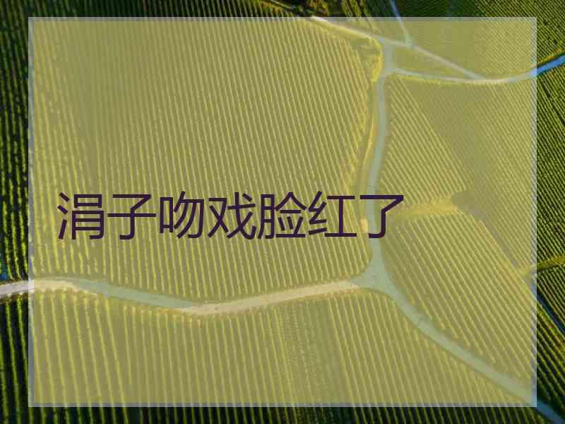 涓子吻戏脸红了