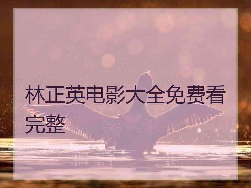 林正英电影大全免费看完整