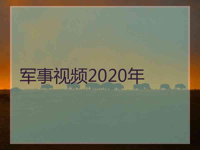 军事视频2020年