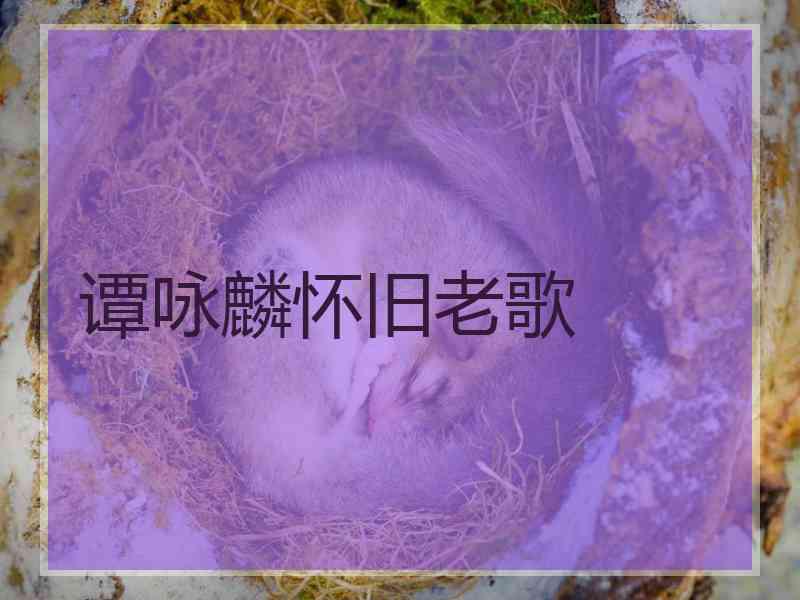 谭咏麟怀旧老歌