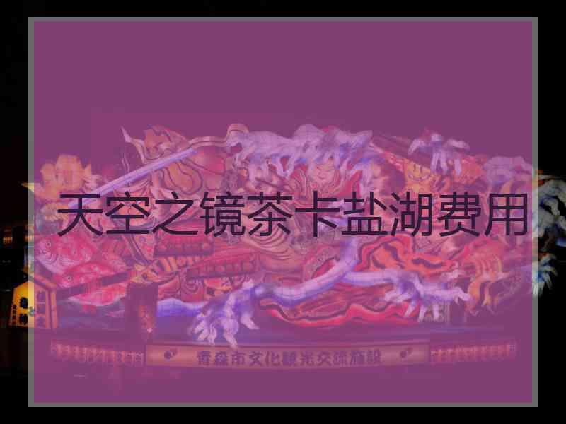 天空之镜茶卡盐湖费用