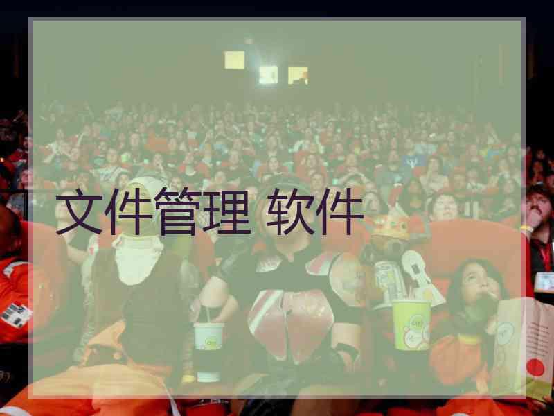 文件管理 软件