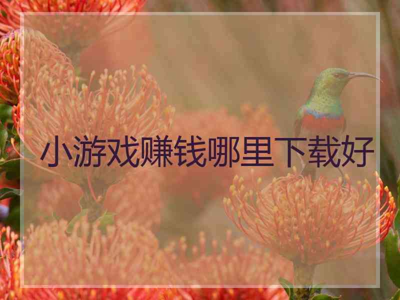 小游戏赚钱哪里下载好 小游戏赚钱哪里下载好